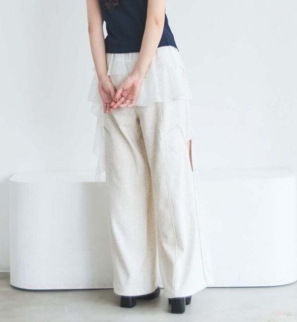 archives「カットアウト裏毛パンツ」|チノ|