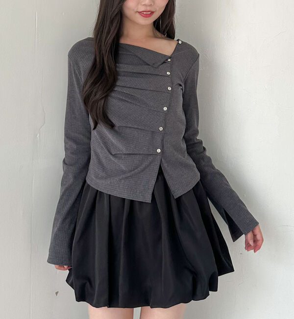 archives「２ｗａｙアシメボタンカットＴＯＰＳ」|Tシャツ・カットソー|