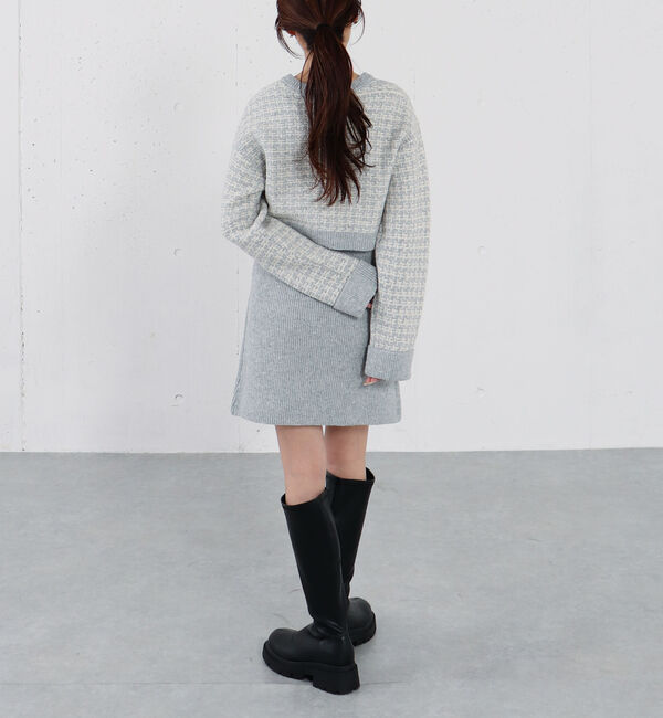 archives「ツイードニットカーディガン&times;ミニキャミワンピＳＥＴ」|チュニック|