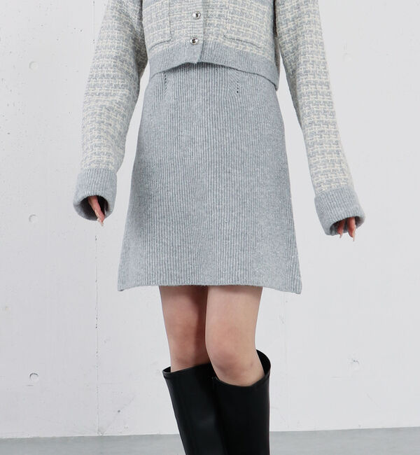 archives「ツイードニットカーディガン&times;ミニキャミワンピＳＥＴ」|チュニック|