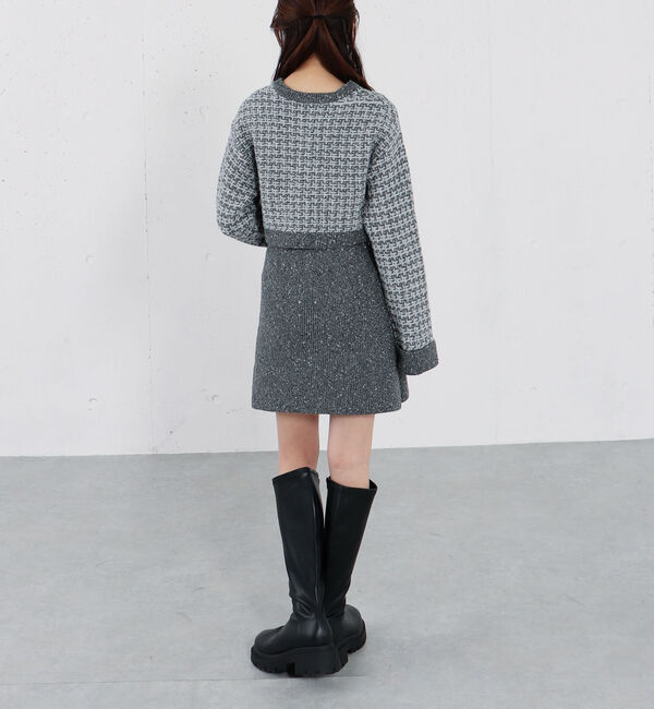 archives「ツイードニットカーディガン&times;ミニキャミワンピＳＥＴ」|チュニック|