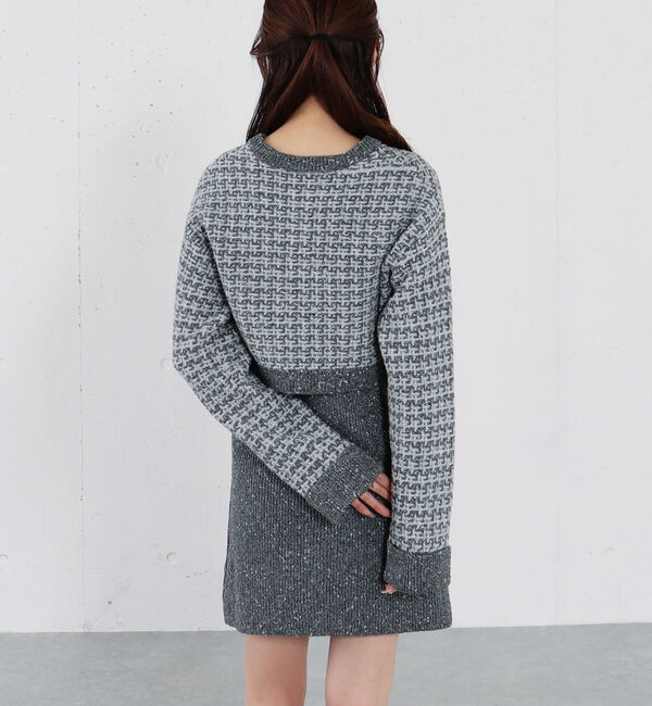 archives「ツイードニットカーディガン&times;ミニキャミワンピＳＥＴ」|チュニック|