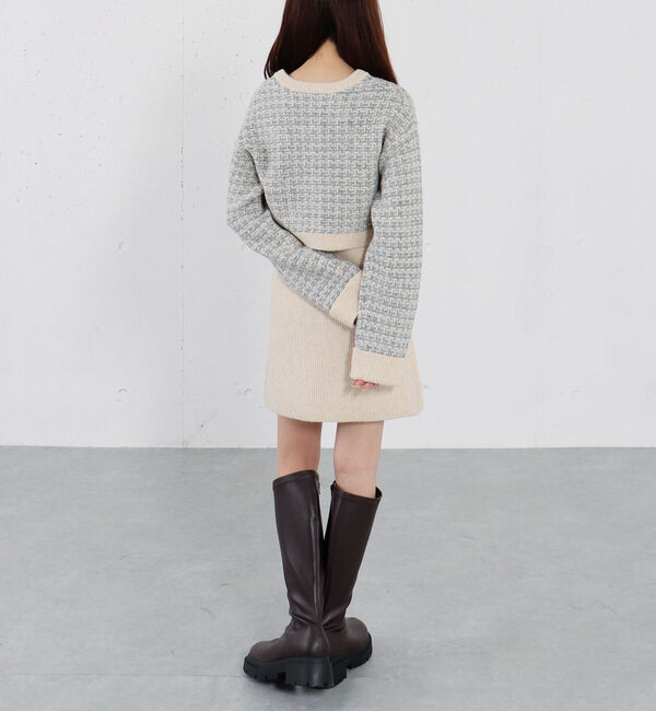 archives「ツイードニットカーディガン&times;ミニキャミワンピＳＥＴ」|チュニック|