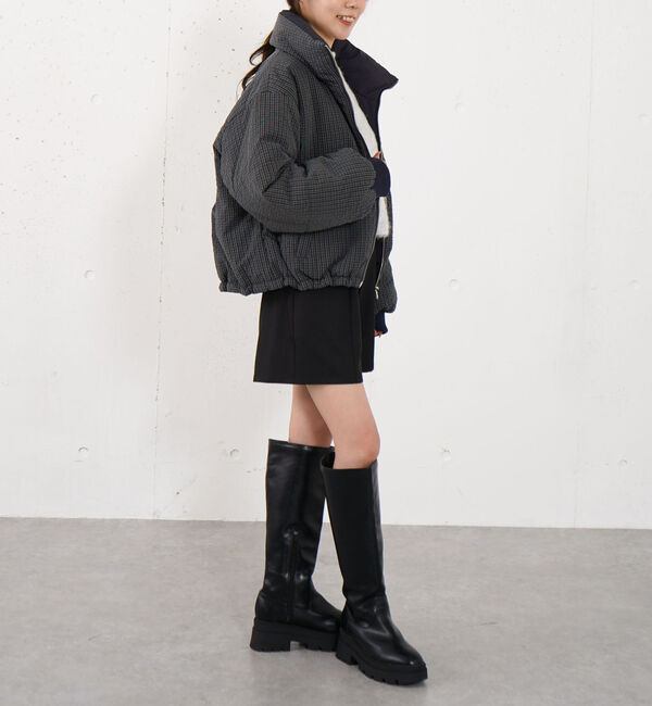 archives「チェックリバ－シブル中綿ブルゾン」|その他|