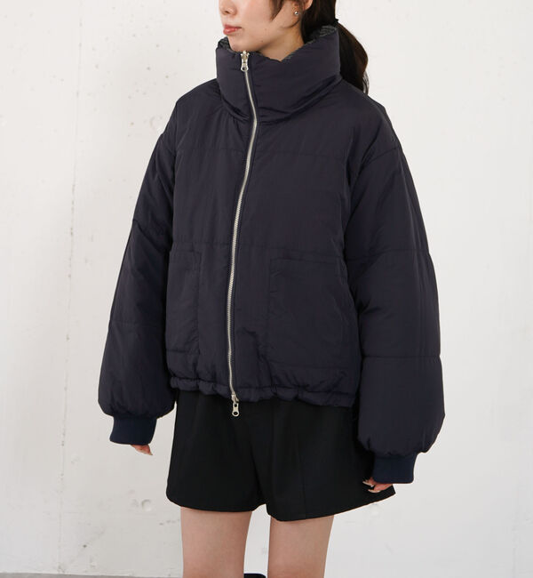 archives「チェックリバ－シブル中綿ブルゾン」|その他|