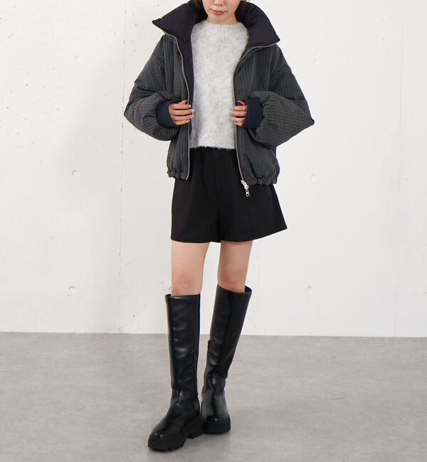 archives「チェックリバ－シブル中綿ブルゾン」|その他|