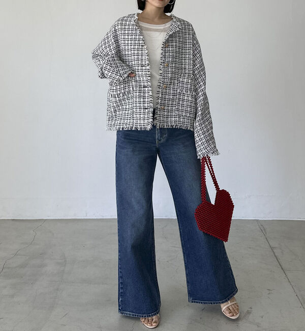 Doux archives「フィンガーホールシアーリブロンＴ／」|Tシャツ・カットソー|