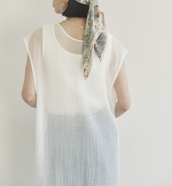 Doux archives「前後２ＷＡＹ楊柳ジレワンピース」|ワンピース|