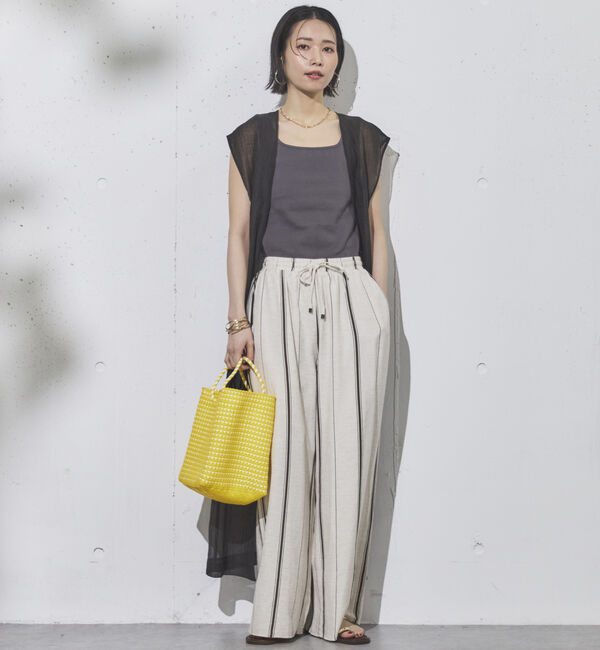 Doux archives「前後２ＷＡＹ楊柳ジレワンピース」|ワンピース|