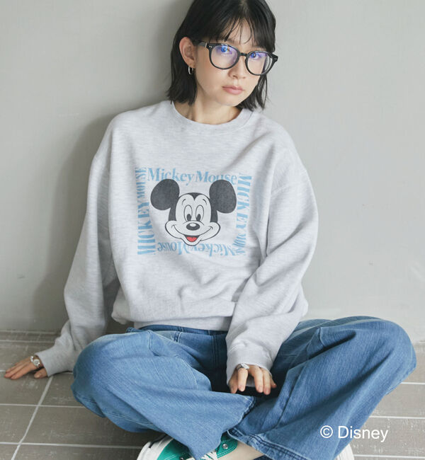 Doux archives「【ＧＯＯＤＲＯＣＫＳＰＥＥＤ】ＭＩＣＫＥＹ／ＳＷＥＡＴ」|Tシャツ・カットソー|GRAY