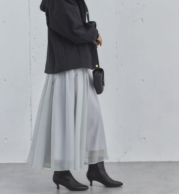 Doux archives「切替ギャザースカート」|スカート|