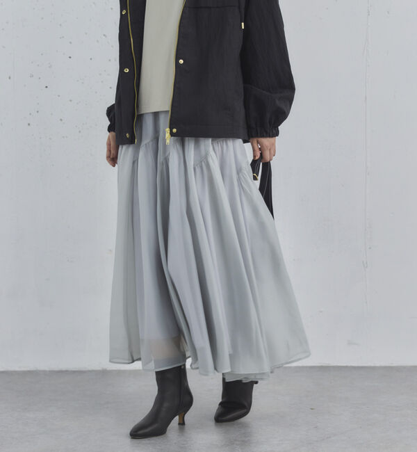 Doux archives「切替ギャザースカート」|スカート|