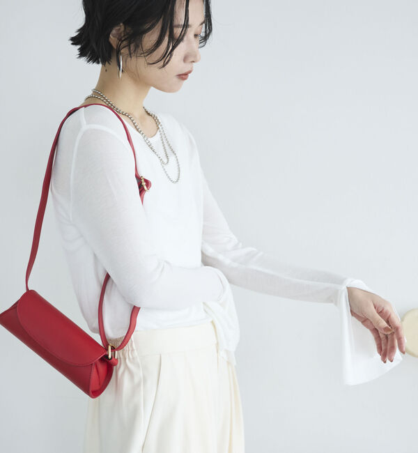 Doux archives「ラッフルスリーブプルオーバー」|Tシャツ・カットソー|