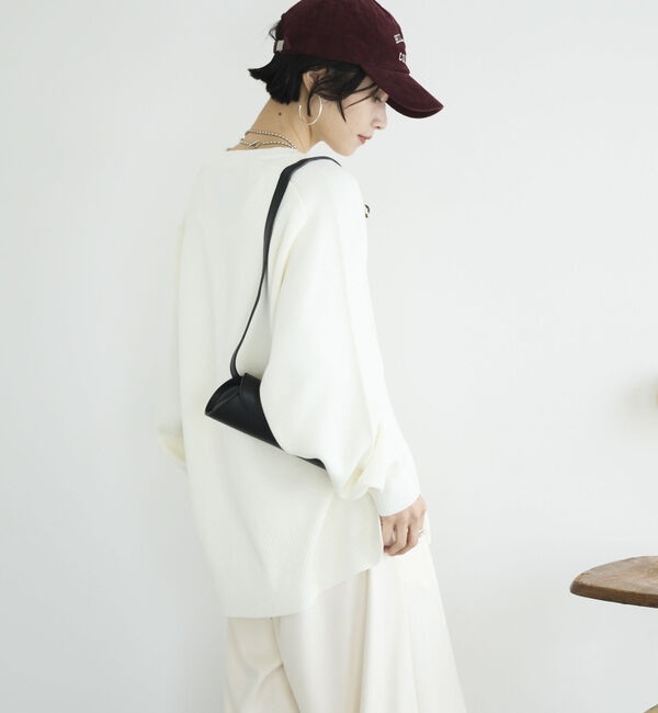 Doux archives「スウェットライクニットプルオーバー」|ニット・セーター|