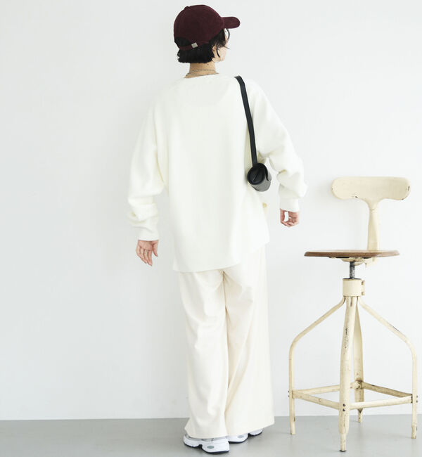 Doux archives「スウェットライクニットプルオーバー」|ニット・セーター|