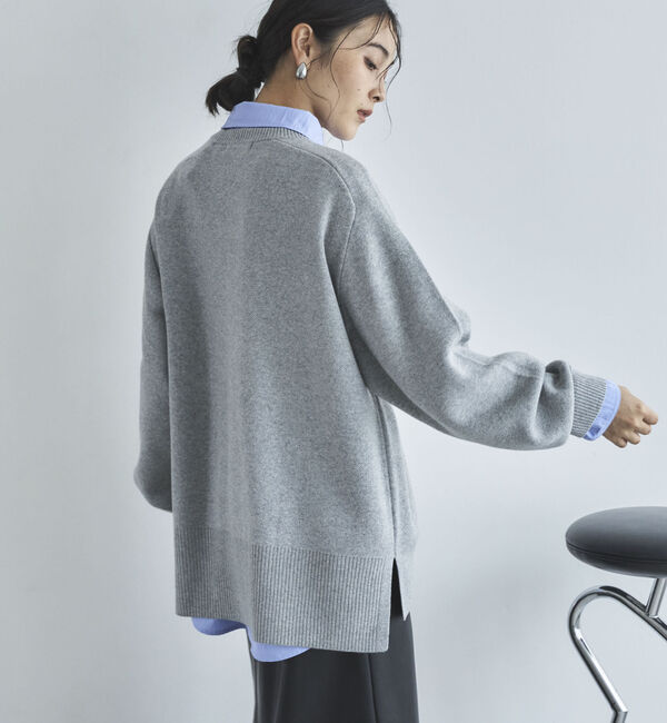 Doux archives「スウェットライクニットプルオーバー」|ニット・セーター|