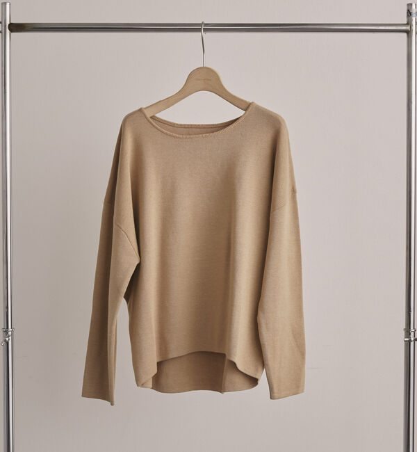 Doux archives「スウェットライクニュアンスニット」|ニット・セーター|BEIGE