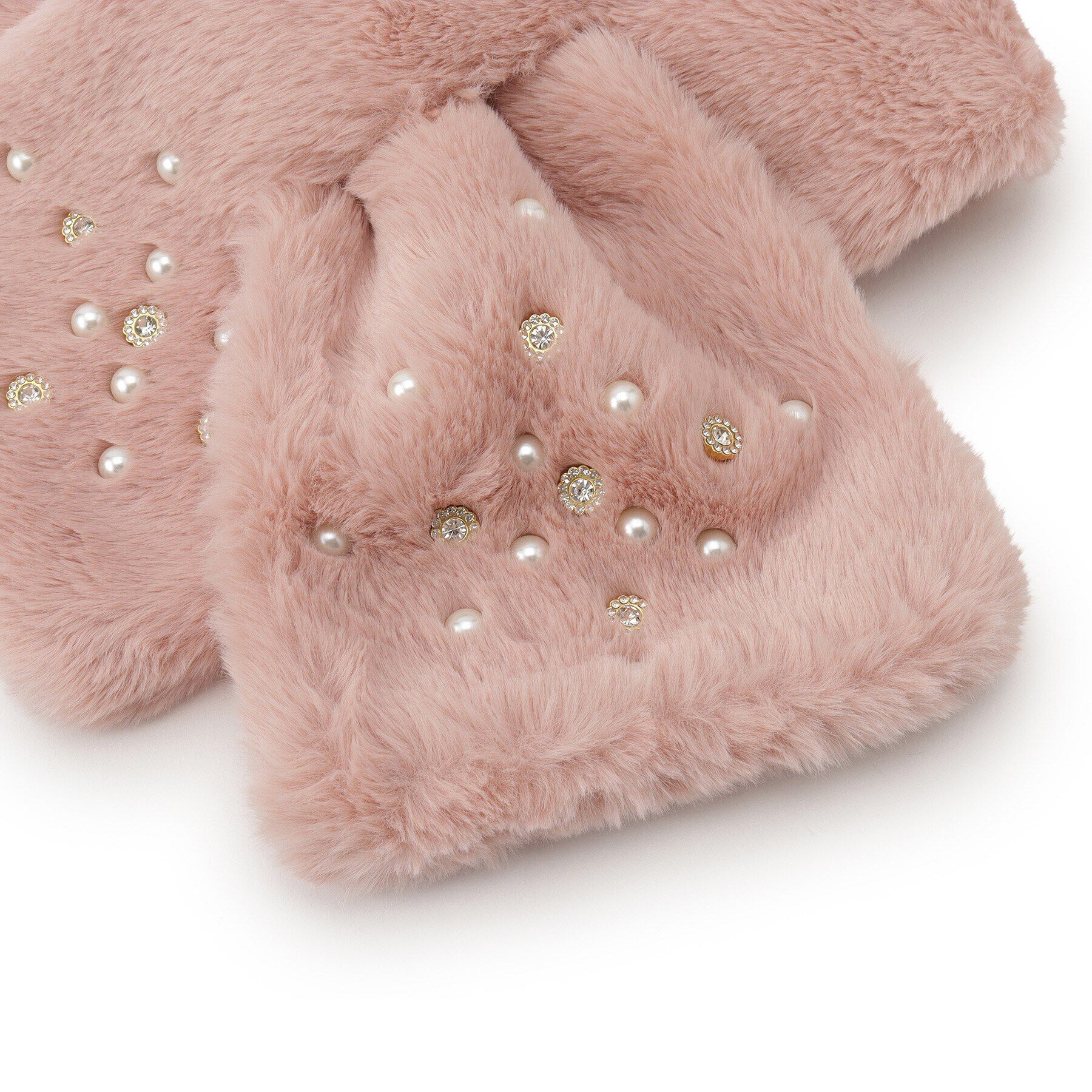 SHOO･LA･RUE「ビジューフェイクファーマフラー」|マフラー|