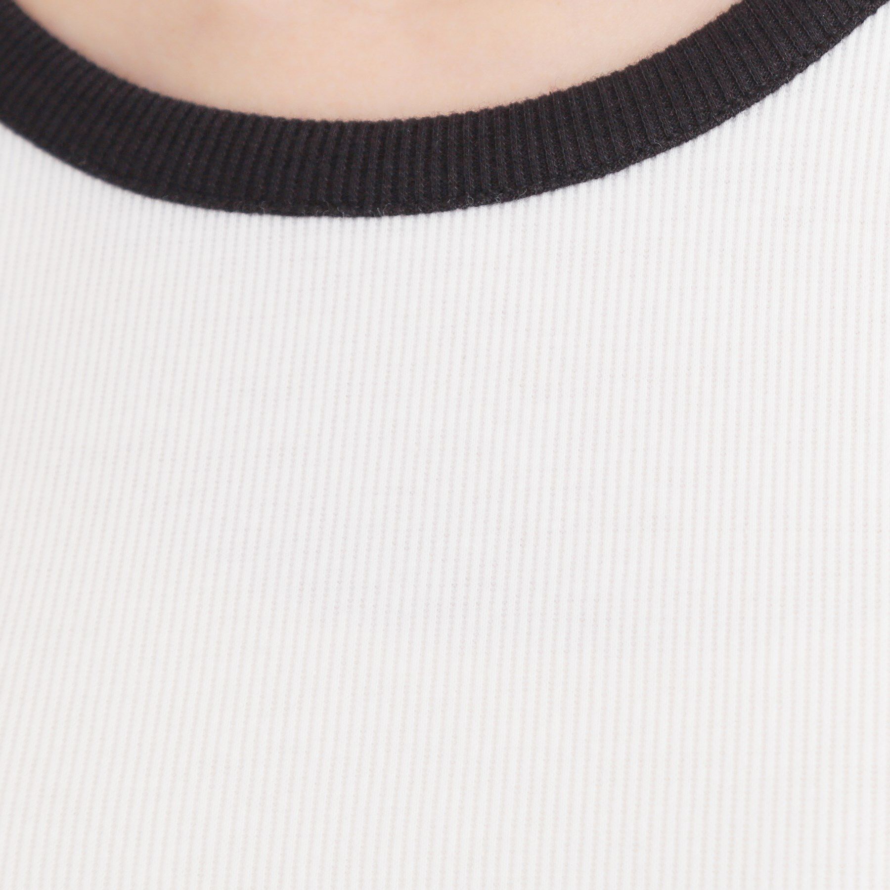 SHOO･LA･RUE「【S-LL】2WAYネック リブタンクトップ」|キャミソール|