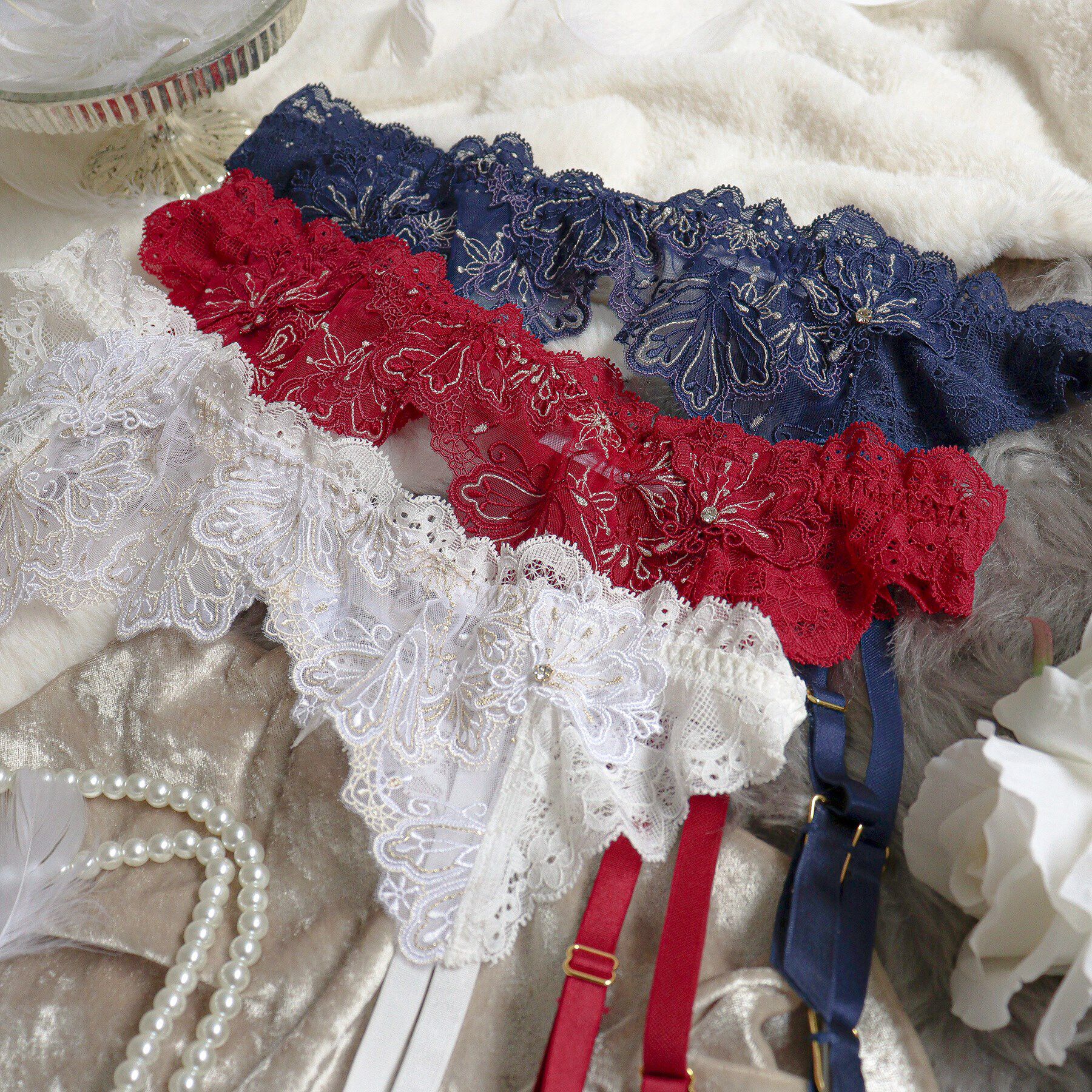 Risa Magli「カロリーネ ガーターベルト」|インナー|