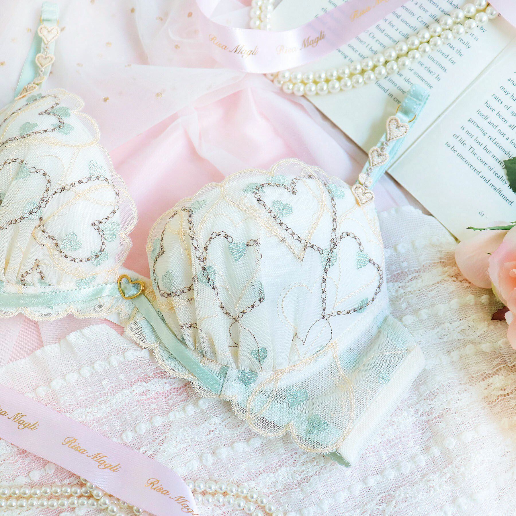 Risa Magli「ジアン ブラジャー（G-H）＜サイドすっきりタイプ＞」|インナー|