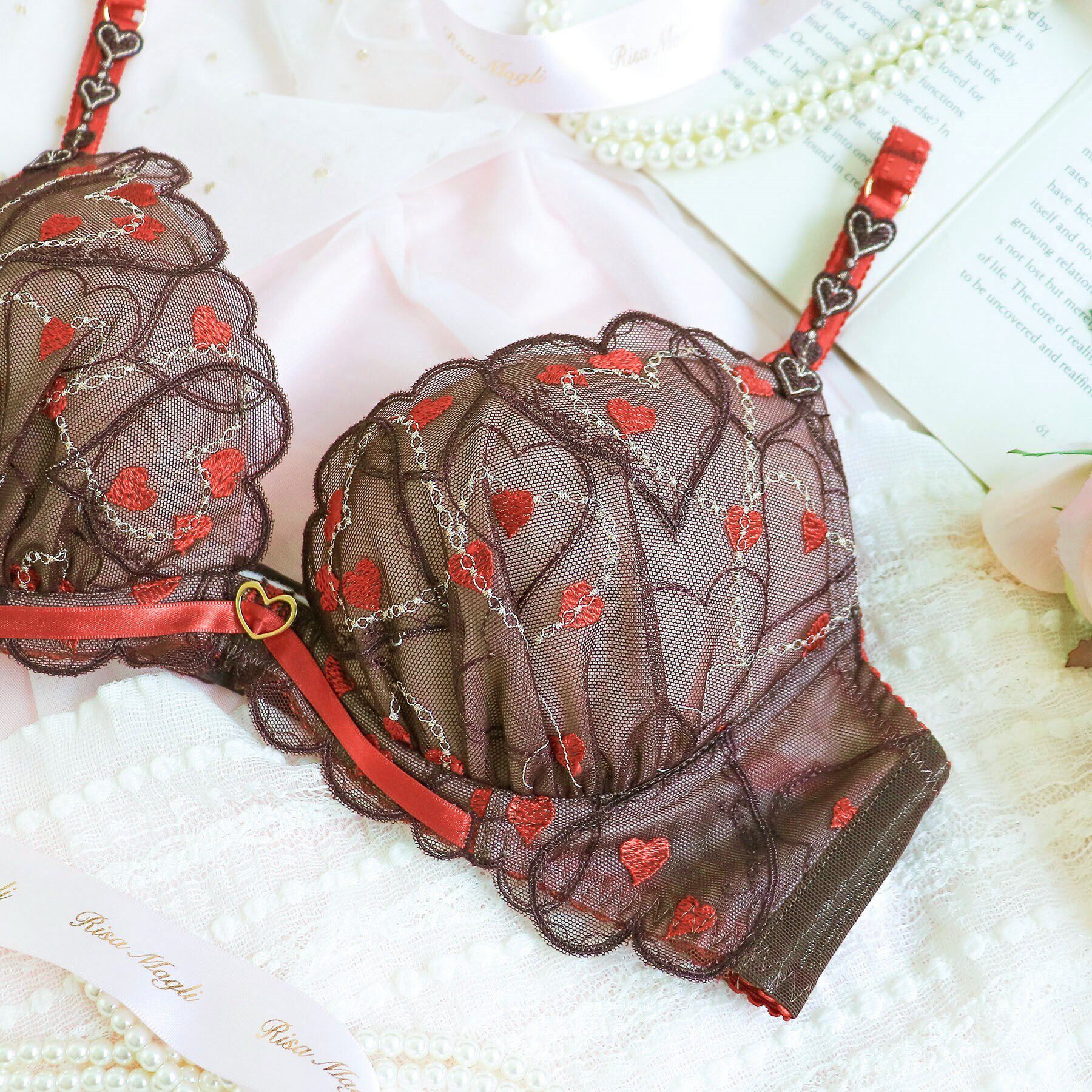 Risa Magli「ジアン ブラジャー（G-H）＜サイドすっきりタイプ＞」|インナー|