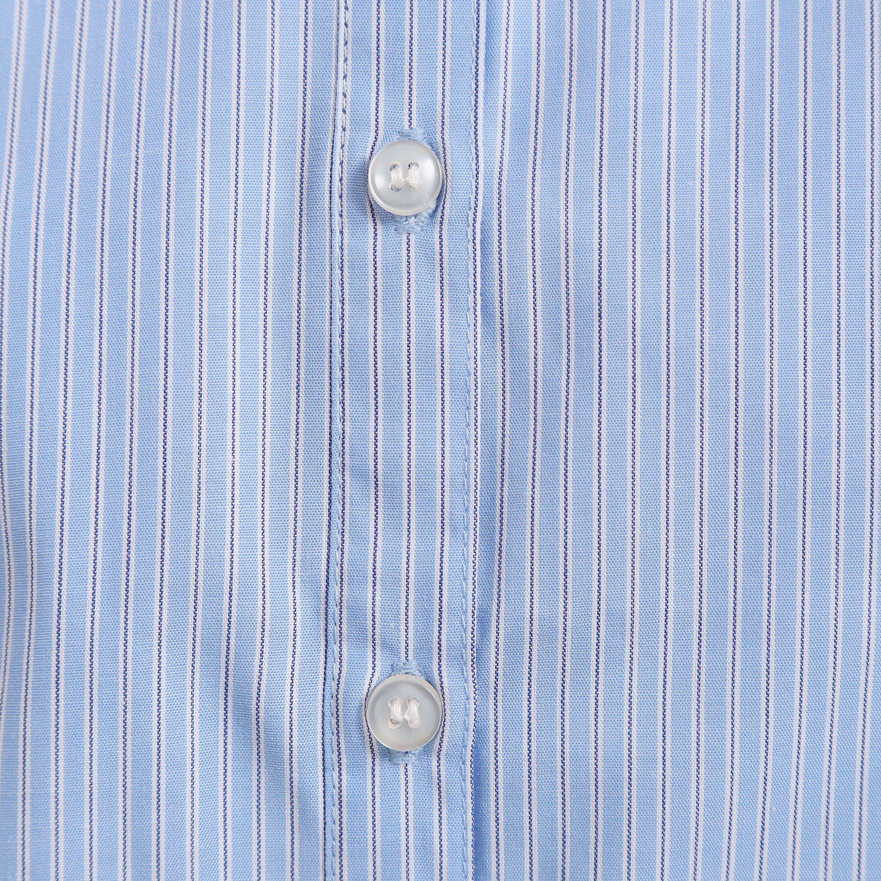 ITS&rsquo;DEMO「【手洗い可】スタンドフリルストライプブラウス」|シャツ・ブラウス|