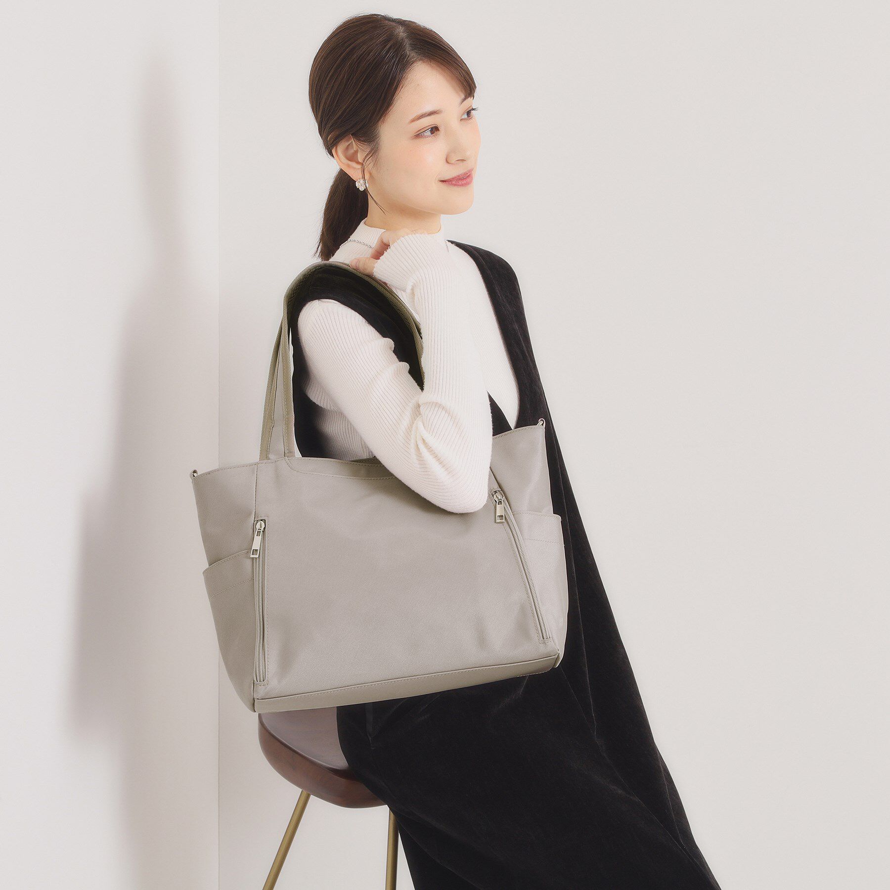 ITS&rsquo;DEMO「＜人間工学＞撥水A4トート」|トートバッグ|