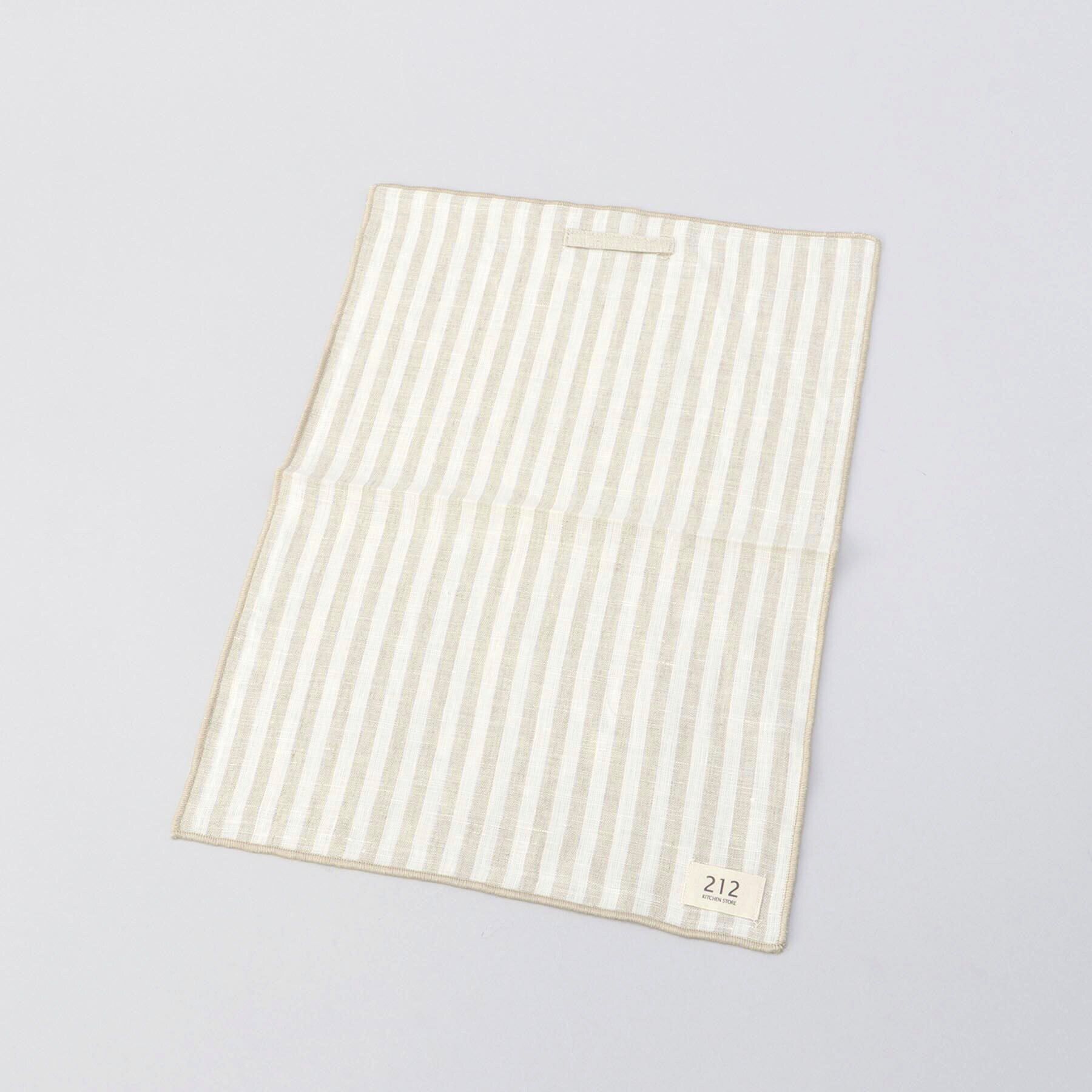 212 KITCHEN STORE「リネンストライプ キッチンクロスS IV&times;BE ＜212Kオリジナル ＞」|食器・キッチングッズ|その他