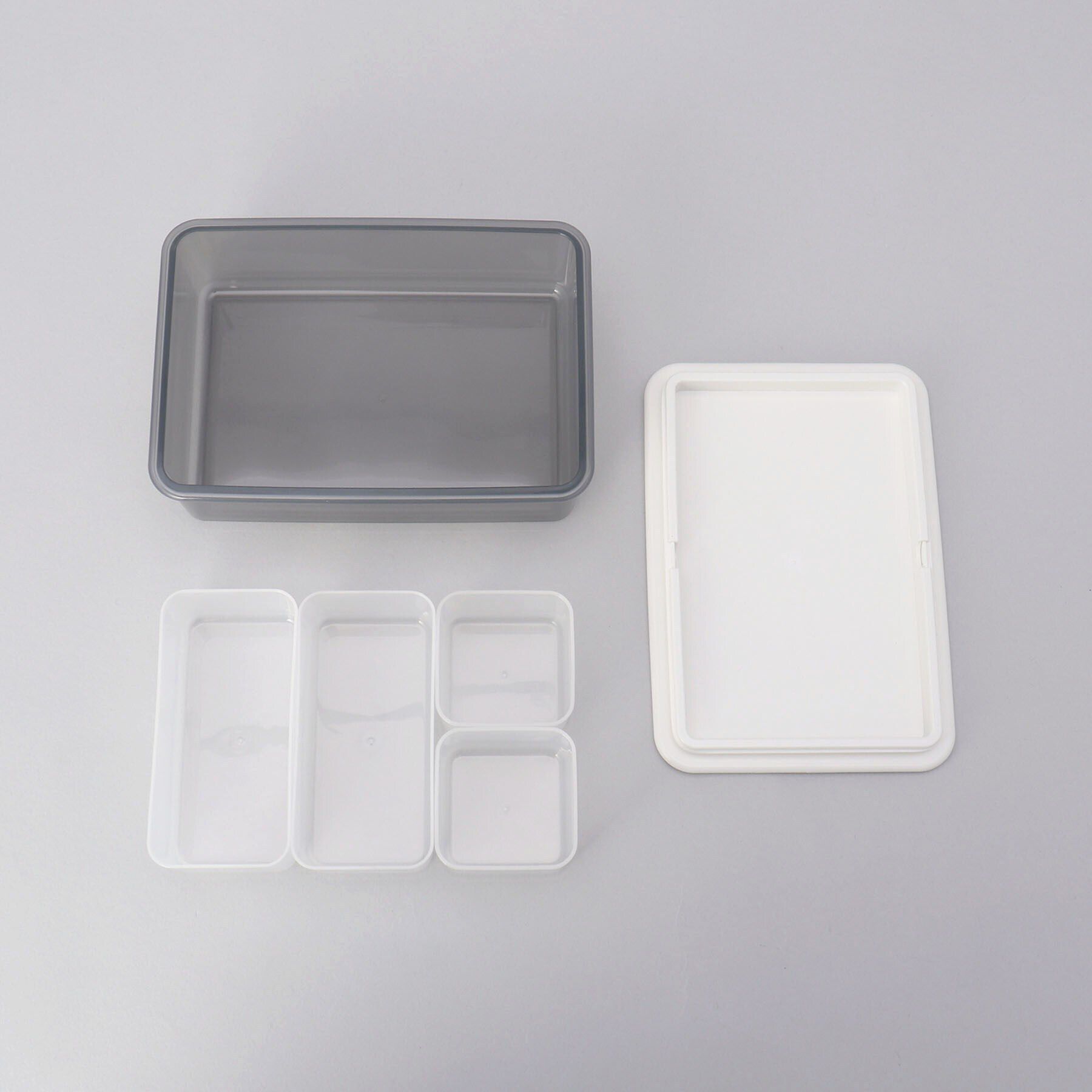 212 KITCHEN STORE「MODULE LUNCH BOX L GY グリッド」|食器・キッチングッズ|