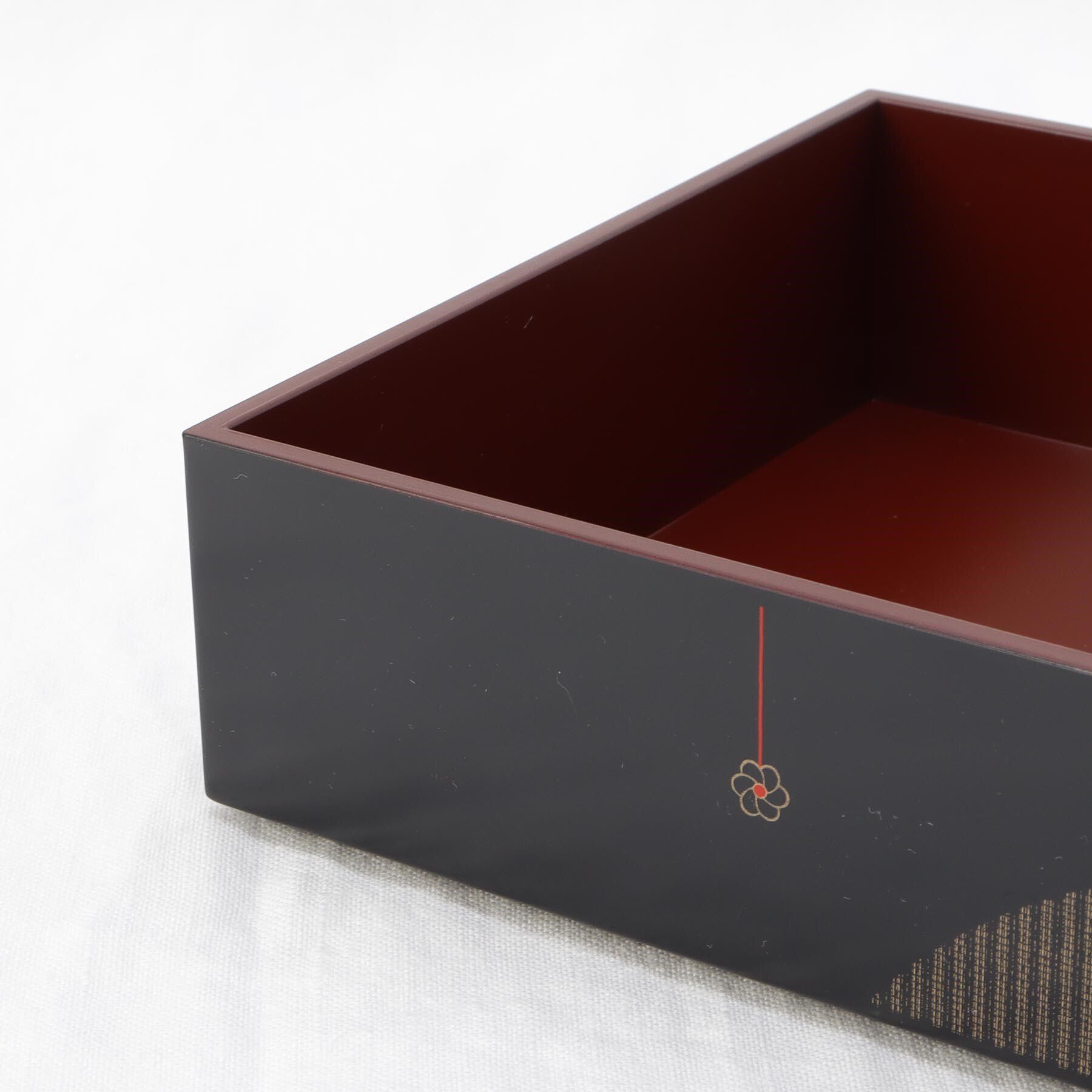 212 KITCHEN STORE「むすび 5.0寸 二段重（中子付) 黒」|食器・キッチングッズ|