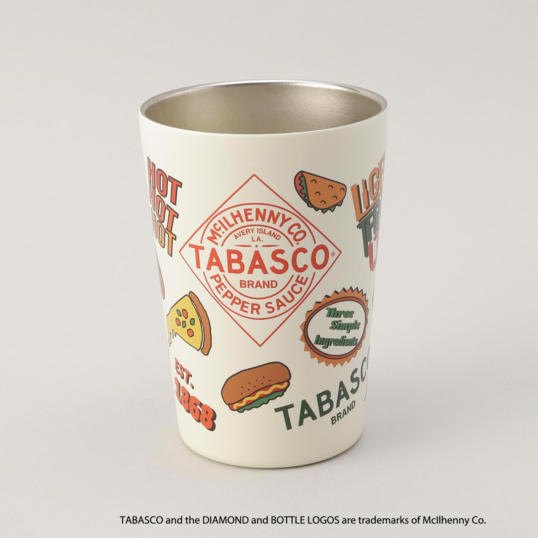 212 KITCHEN STORE「ステンレスタンブラー FOOD ＜TABASCO(R) タバスコ＞」|グラス・マグカップ|その他