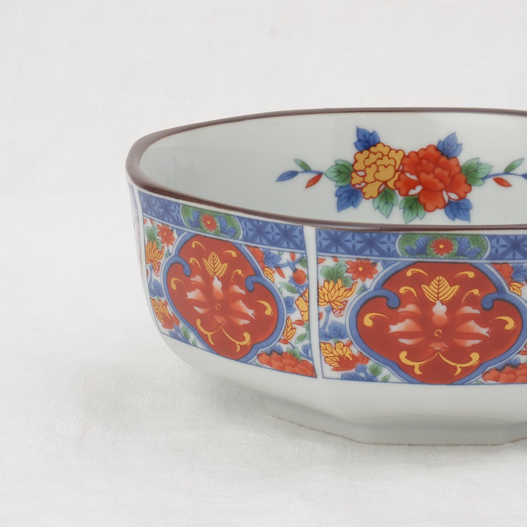 212 KITCHEN STORE「八角中鉢 赤絵牡丹」|食器・キッチングッズ|