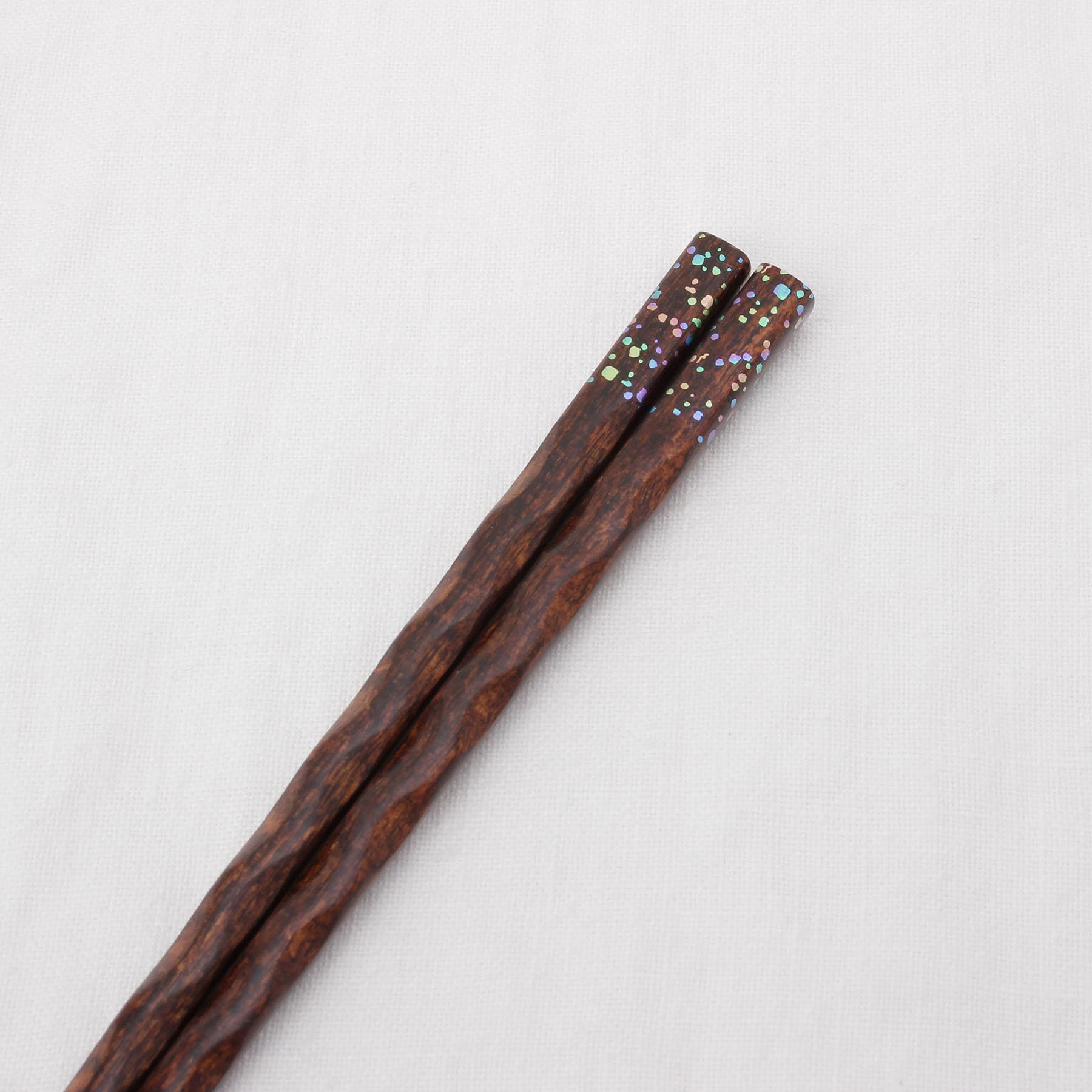 212 KITCHEN STORE「箸 食洗削りしぶき 茶 23.0」|食器・キッチングッズ|