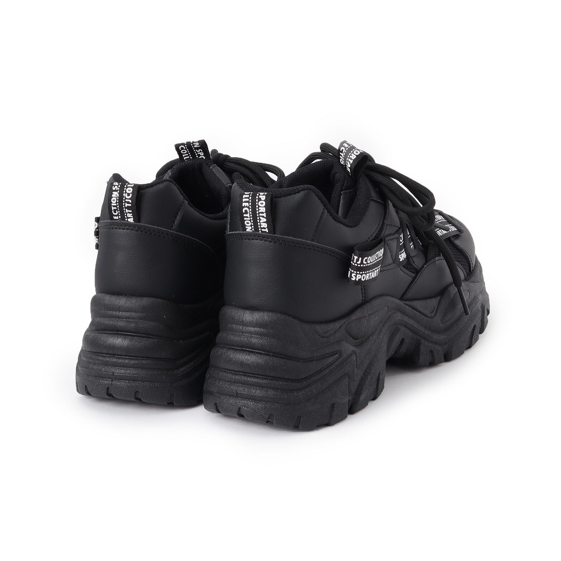 csT&P「厚底ロゴ柄ダッドスニーカー」|スニーカー|