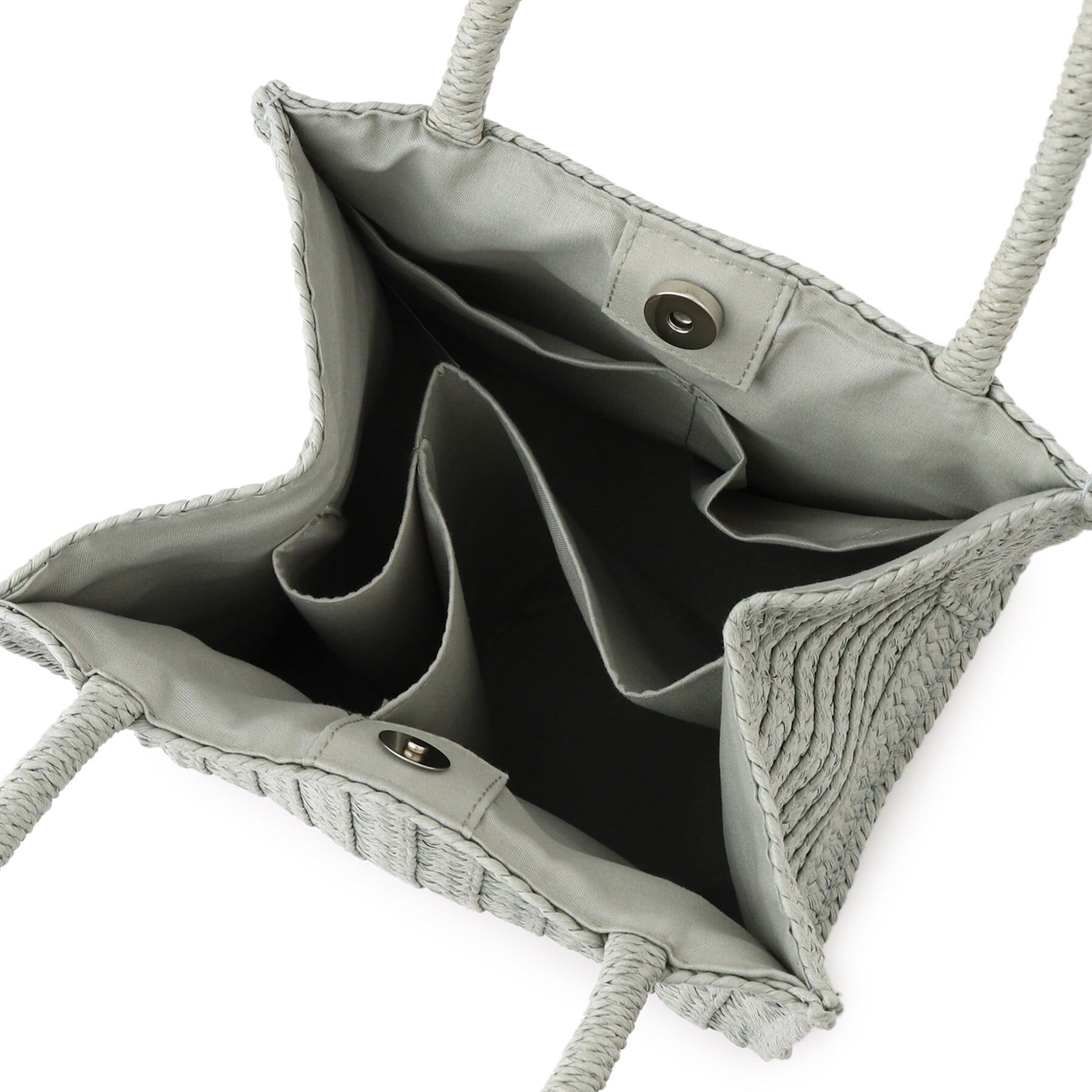 Ober Tashe「整理しやすい仕切りいっぱいスクエアトート」|トートバッグ|