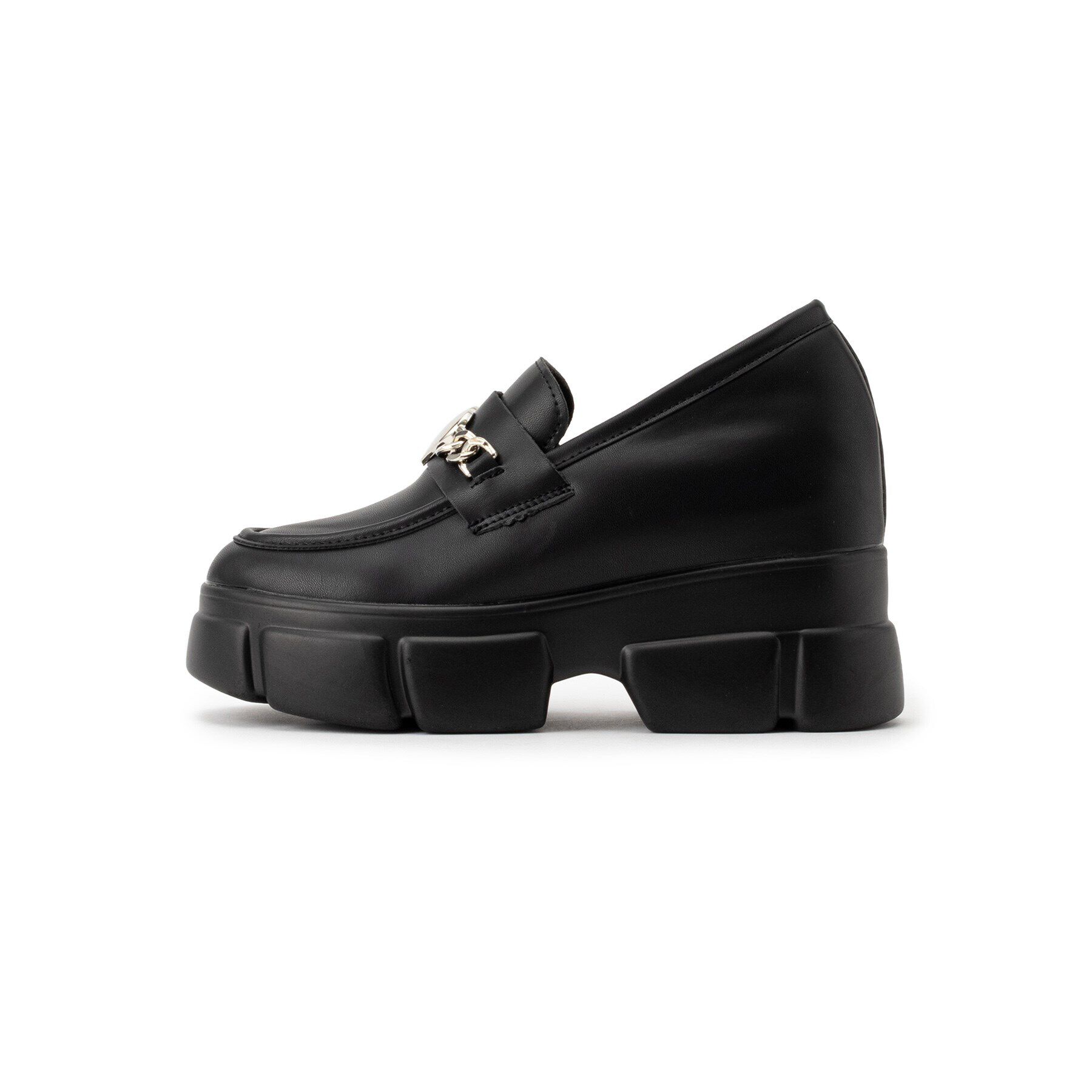 csT&P「厚底ハートチャーム付きローファーパンプス」|パンプス|