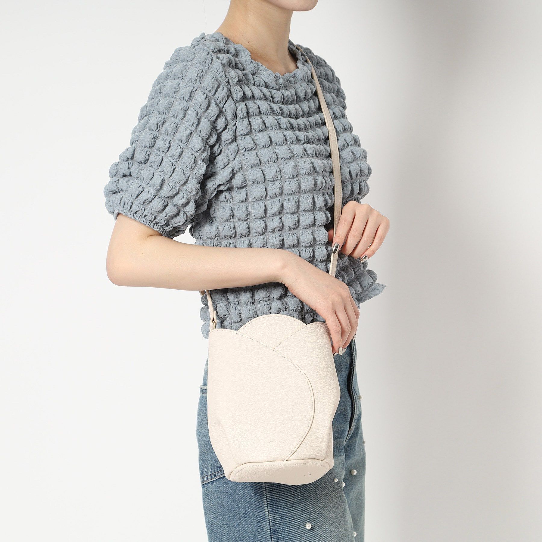 Ober Tashe「チューリップモチーフミニショルダー」|ショルダー・メッセンジャー|