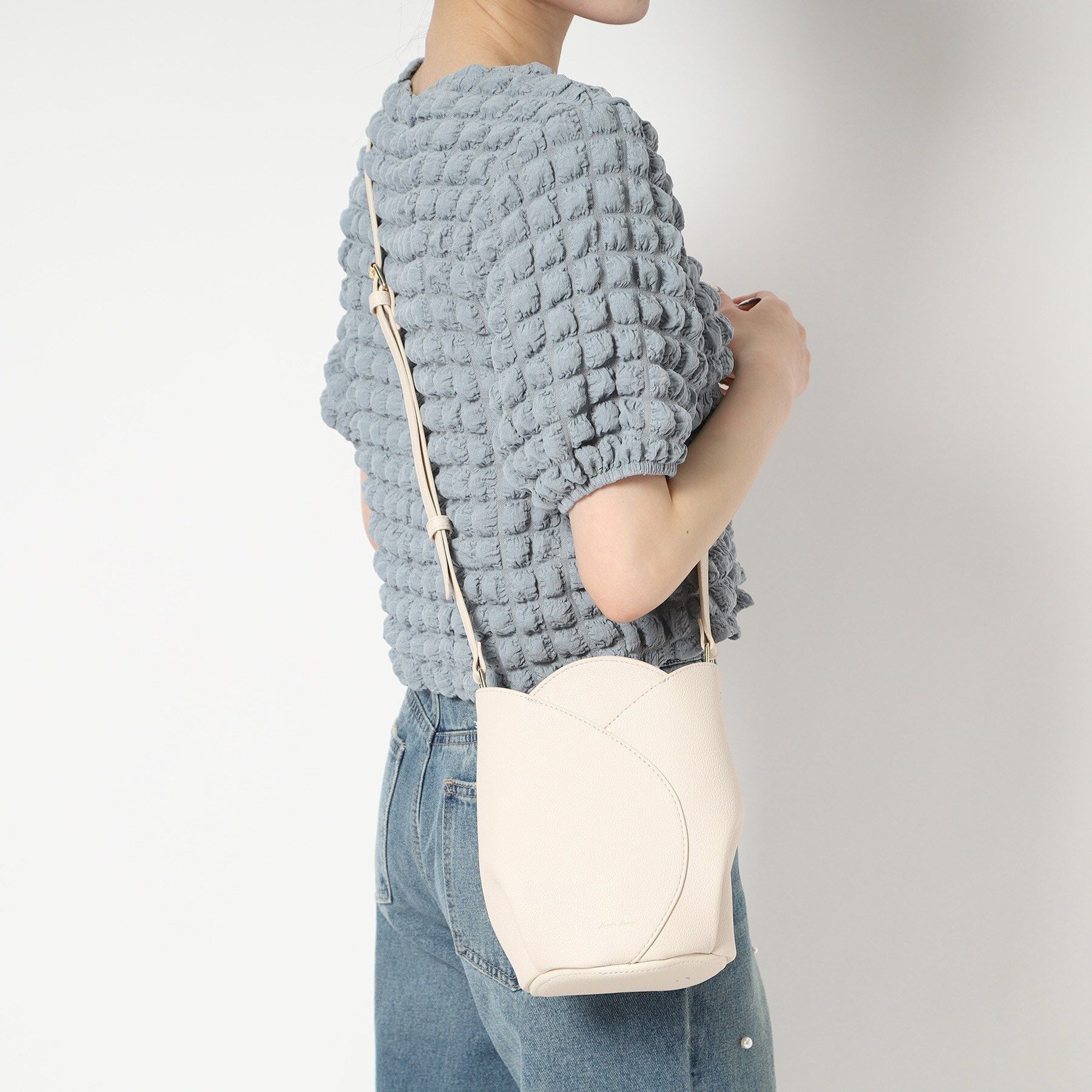 Ober Tashe「チューリップモチーフミニショルダー」|ショルダー・メッセンジャー|