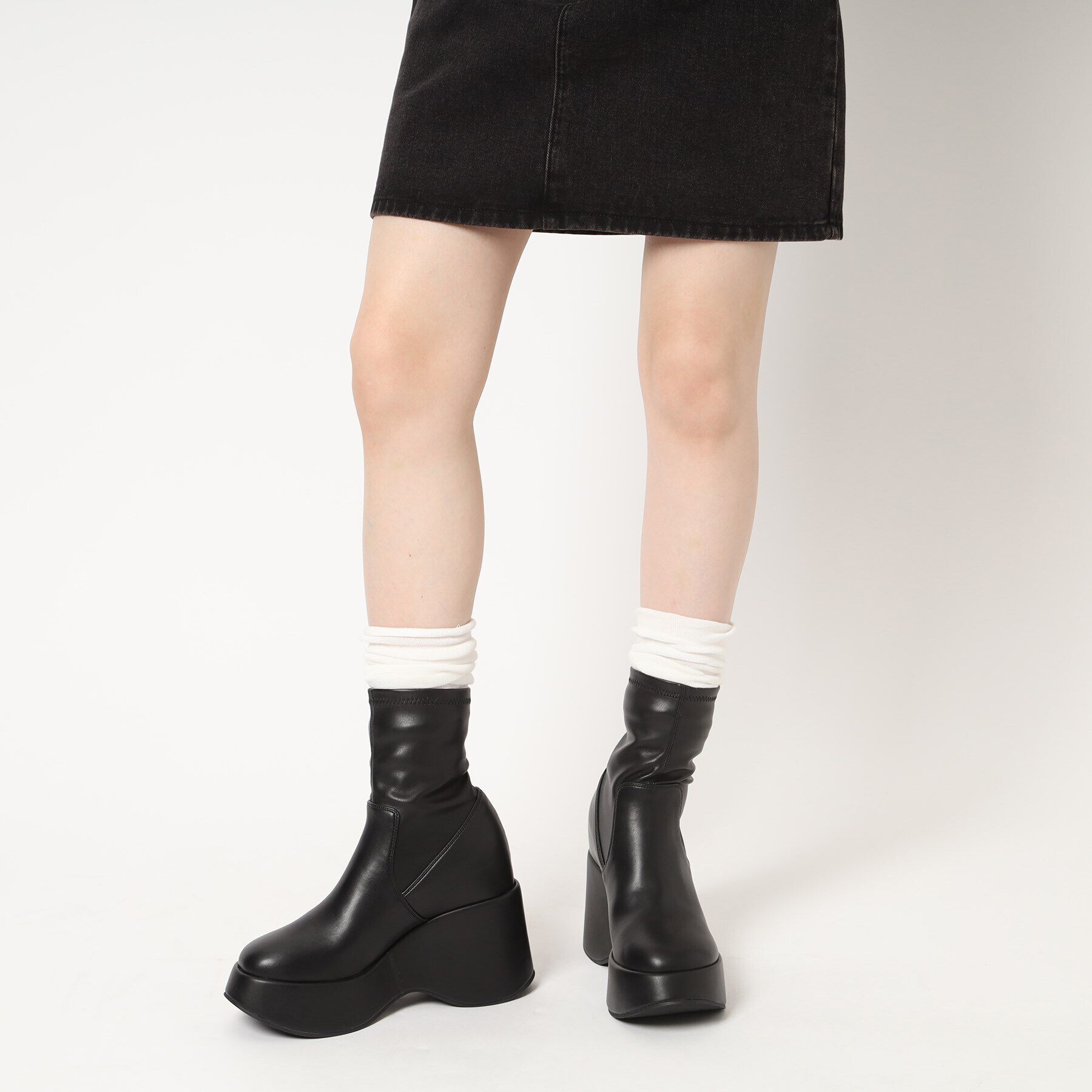 ESPERANZA「きゅんフィットインソールウェッジショートブーツ」|ショートブーツ|