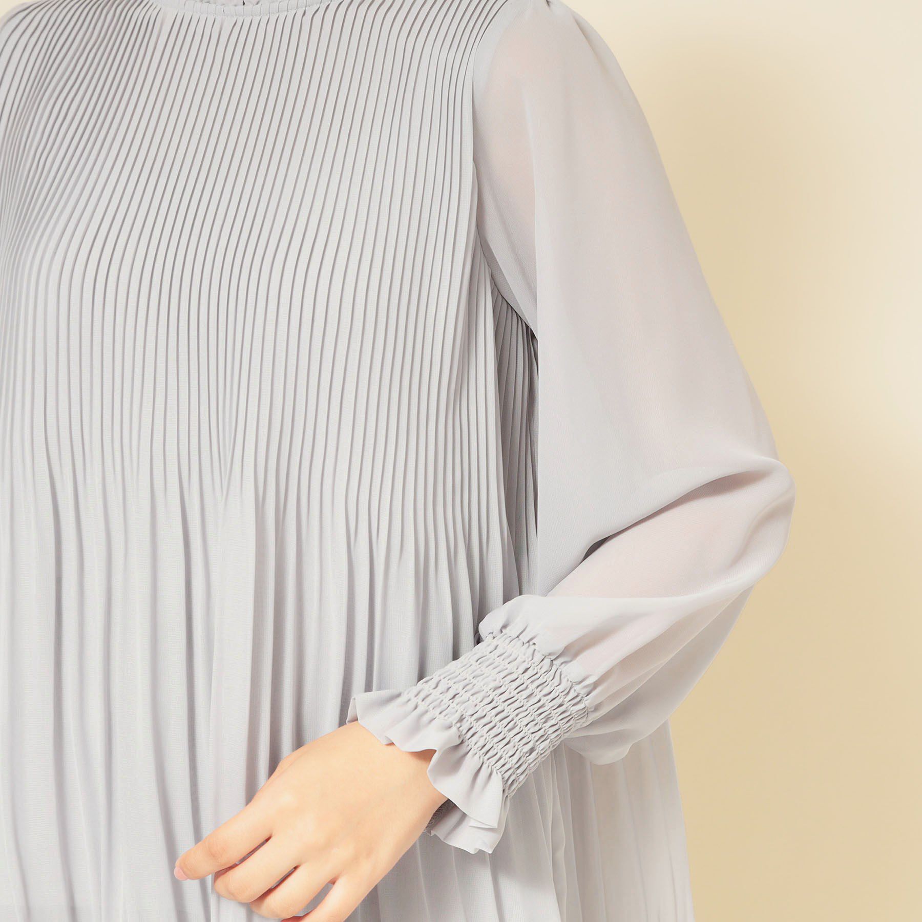 SunaUna「【プリーツ／セットアップ可】チュニックブラウス」|シャツ・ブラウス|
