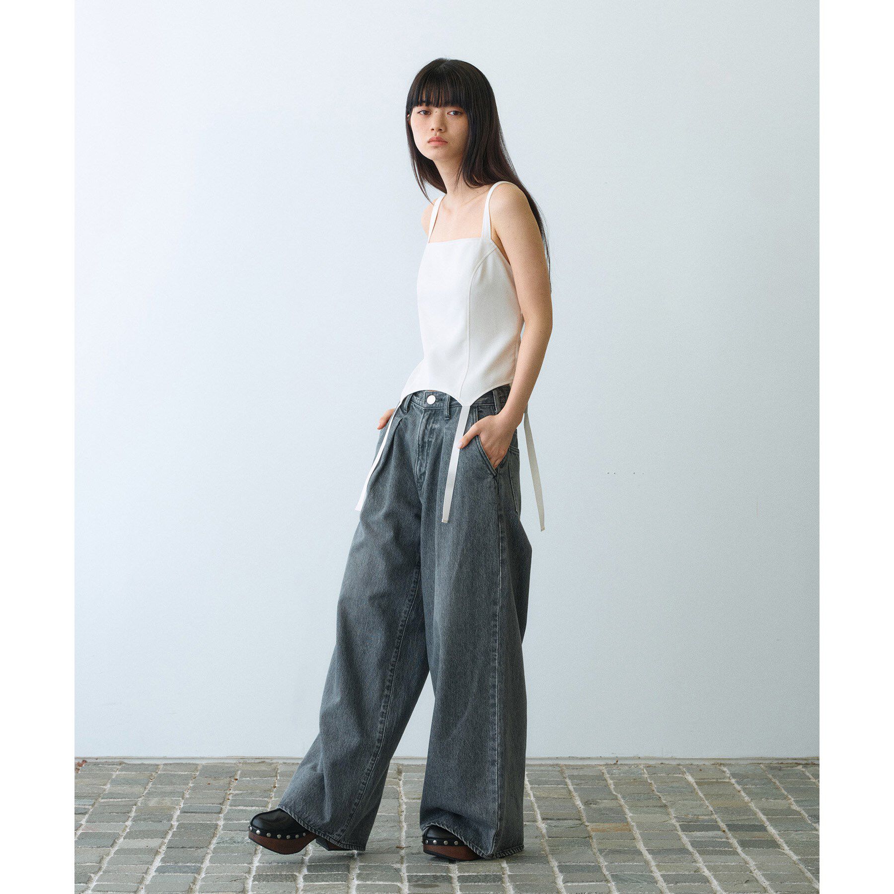 CODE A「corset cami」|キャミソール|