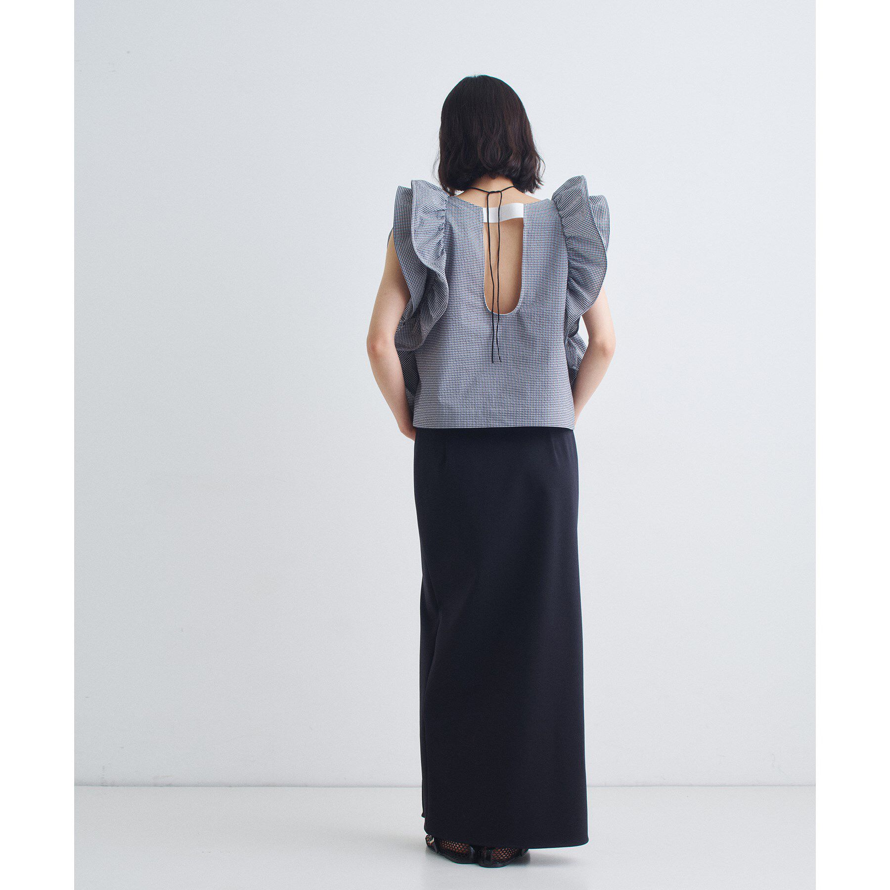 CODE A「ruffle drama blouse」|シャツ・ブラウス|