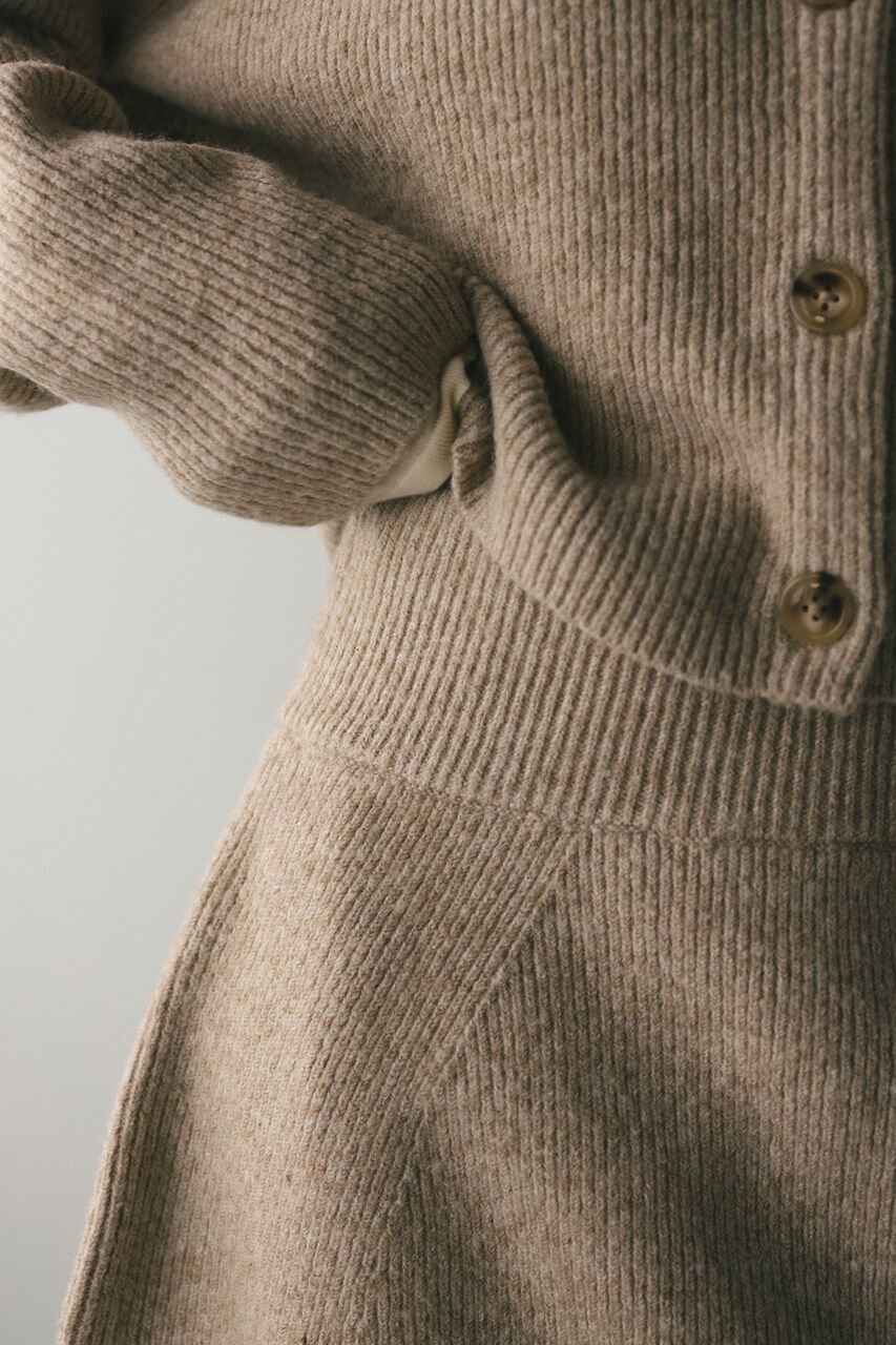 STYLEMIXER「コクーンニットミニスカート」|スカート|