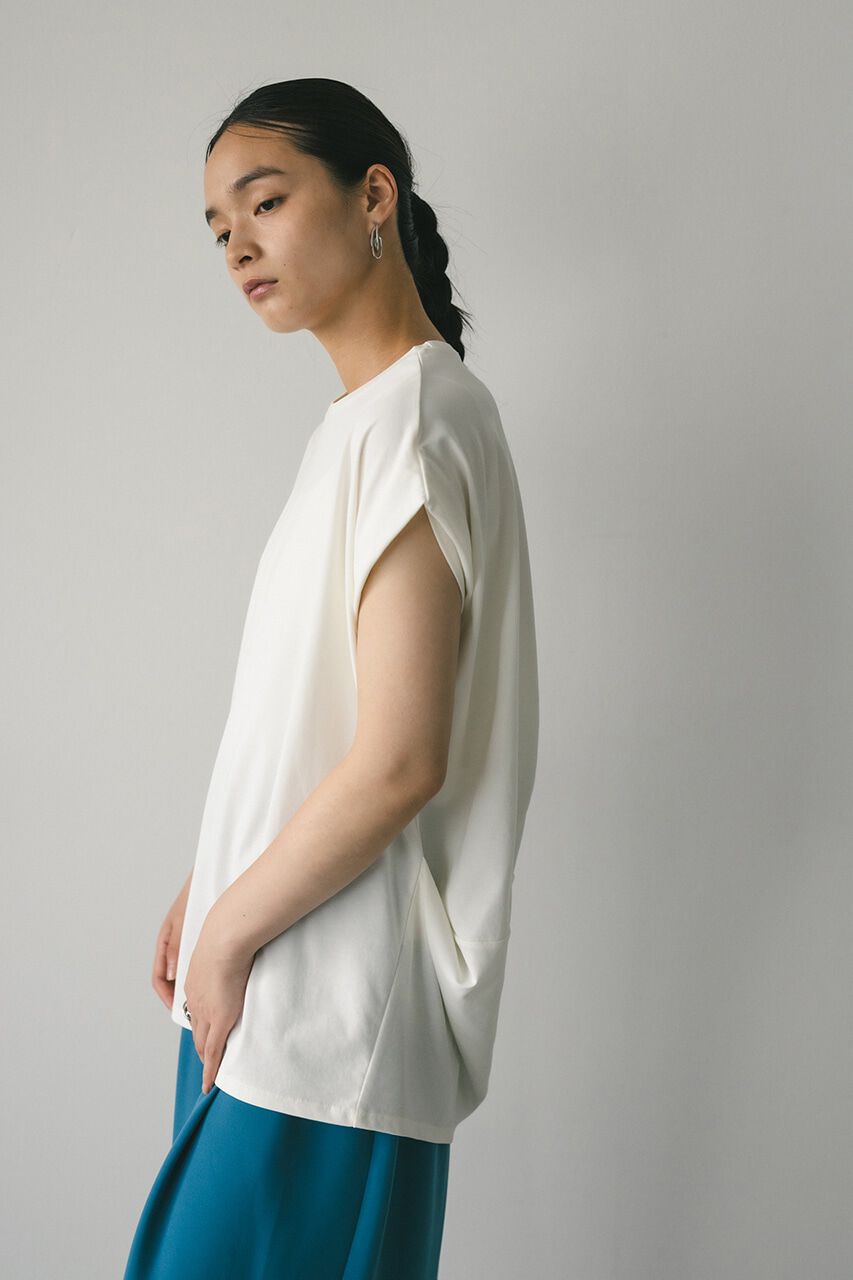 STYLEMIXER「ラウンドドレープカットトップ」|チュニック|