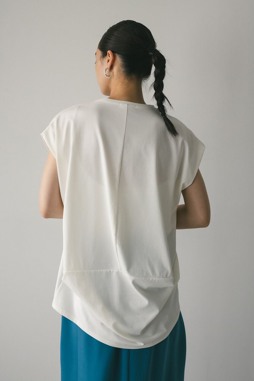 STYLEMIXER「ラウンドドレープカットトップ」|チュニック|