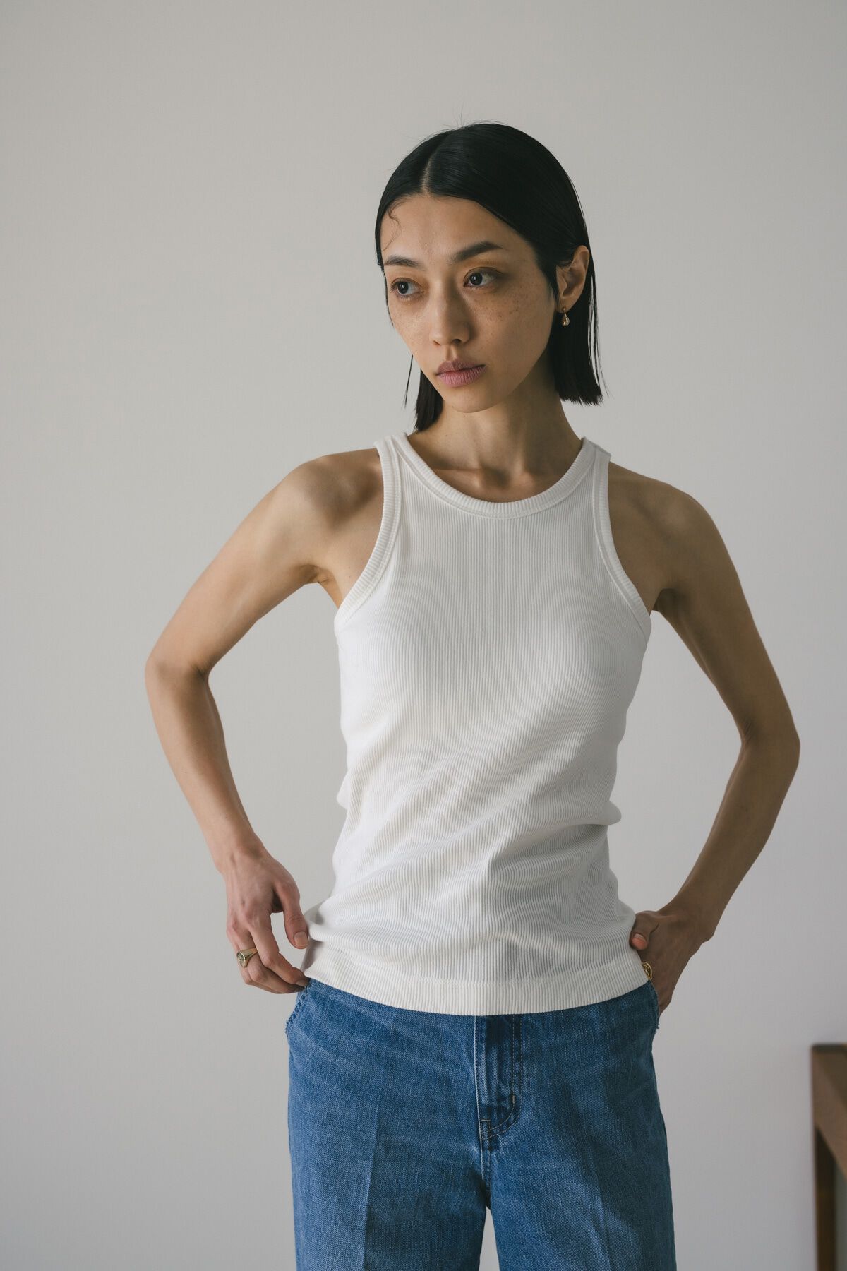 STYLEMIXER「カップ付きアメスリタンクトップ」|タンクトップ|