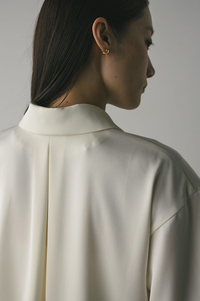 STYLEMIXER「サークルカラーサテンショートシャツ」|シャツ・ブラウス|