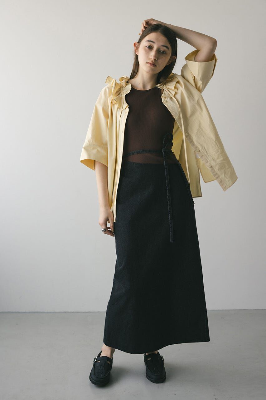 STYLEMIXER「フリルカラーブラウス」|シャツ・ブラウス|