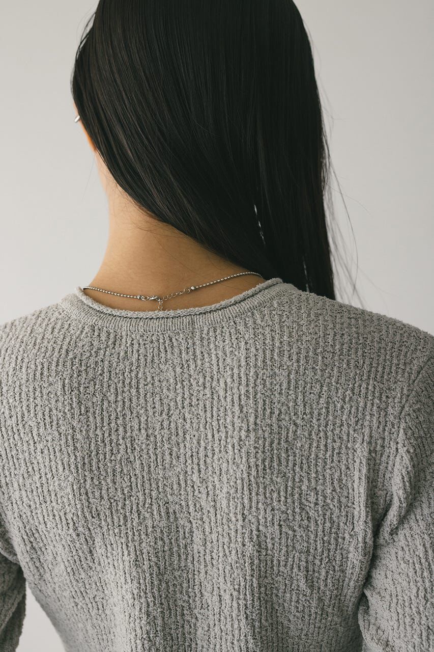 STYLEMIXER「フリルヘムデザインニット」|ニット・セーター|